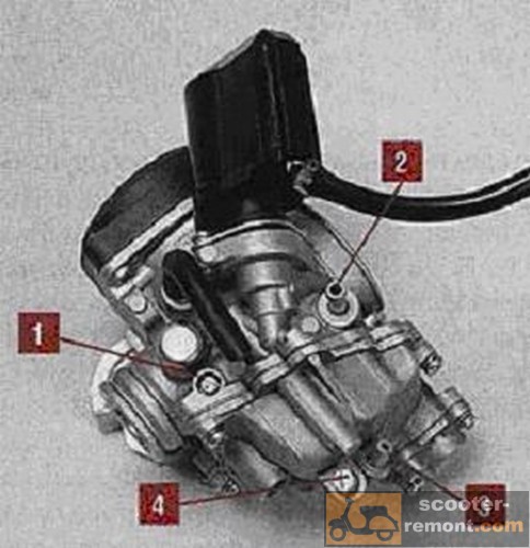 Регулировка карбюратора на скутере — как отрегулировать карбюратор ...