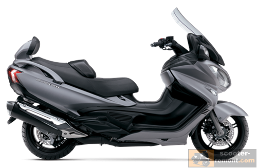 Suzuki Skywave 650LX в сером цвете