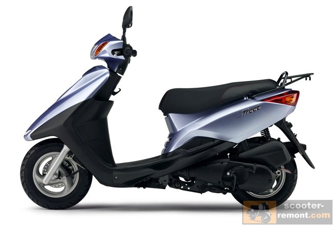 Голубой Yamaha Axis Treet XC125