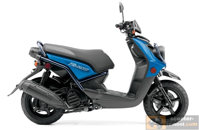 Yamaha Zuma 125 2013 модельного года - вид сбоку