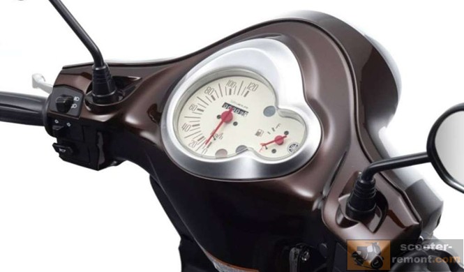 Yamaha D'elight - приборная панель Yamaha D'elight - приборная панель