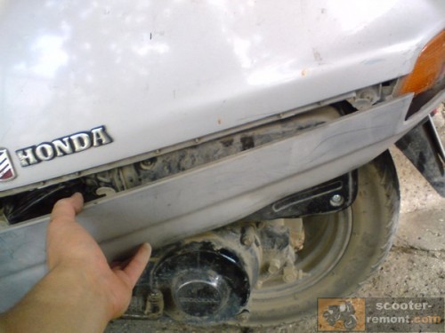 Обслуживание скутеров honda